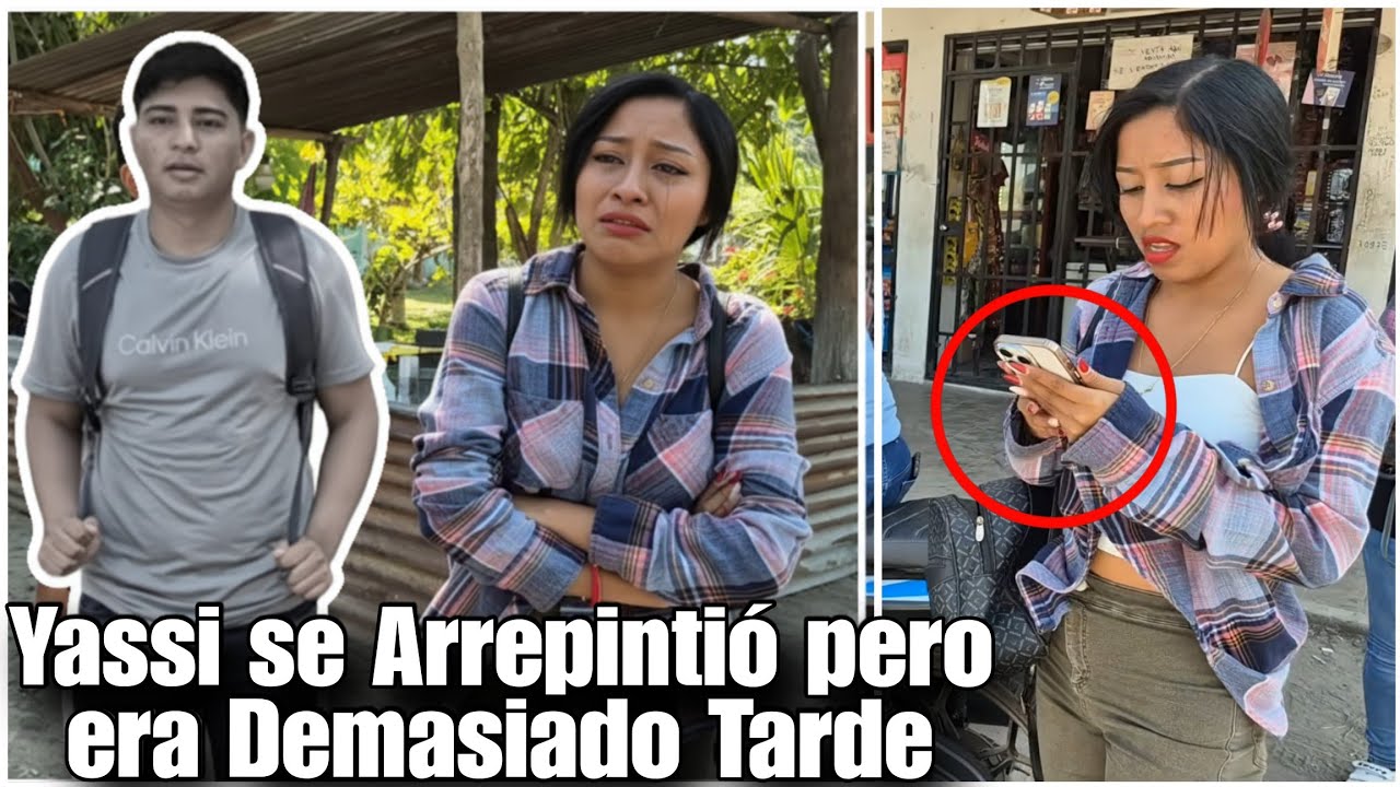 Yassi asta lloró cuando vio la cosa seria/Ella no creia que wicho tuviera su valor de irse y dejarla