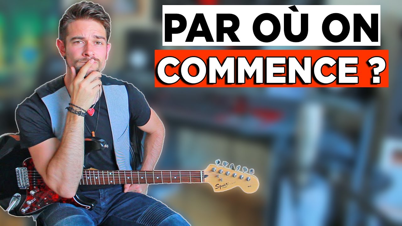 TON PREMIER COURS DE GUITARE !