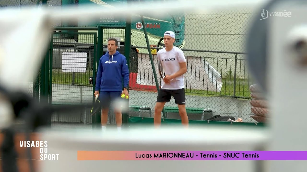 Visages du Sport - Lucas MARIONNEAU - SNUC Tennis