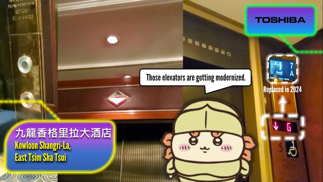 [陸續更換] 尖東九龍香格里拉大酒店Toshiba升降機