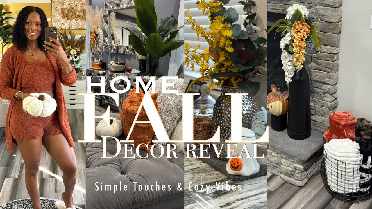 VLOG.TOBER DAY 4 | FALL DECORATE WITH ME 2025 | DECOR REVEAL | GETTING MY HOME COZY+FALL READY & TIP