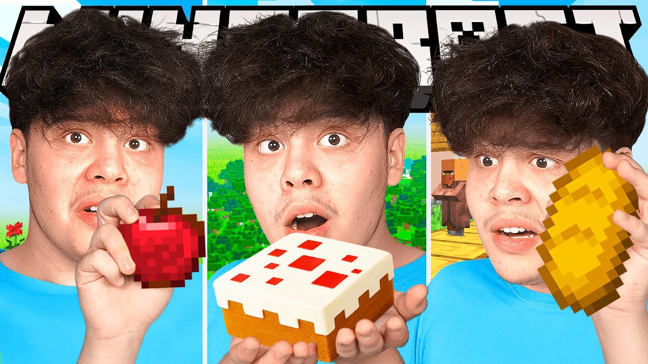 Gatesc MANCARE din Minecraft !