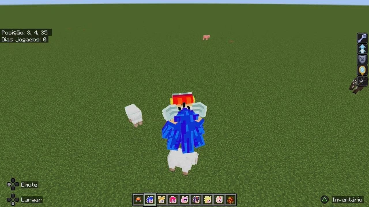 Mod do Sonic no Minecraft