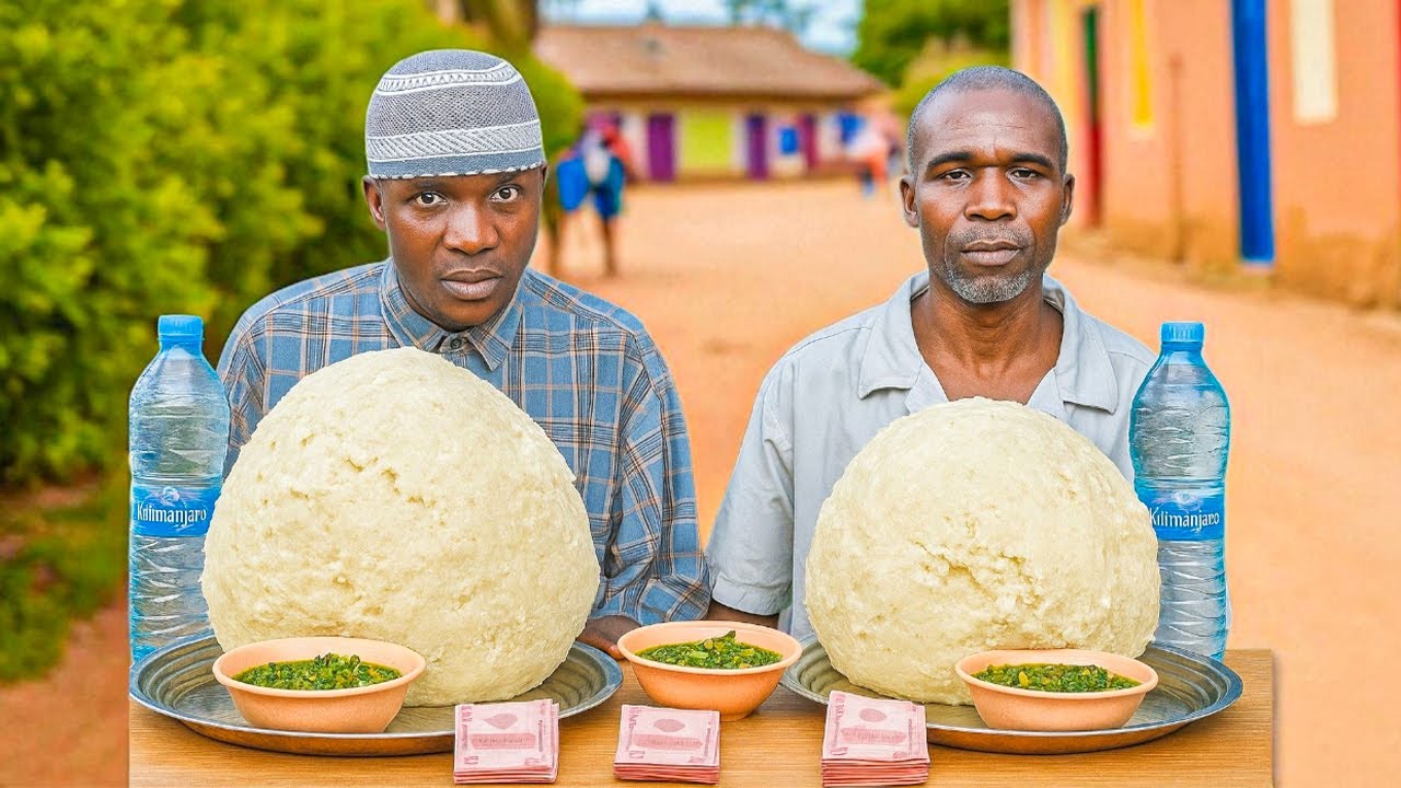 Epic 1v1 Fufu Battle: Who Can Devour More in 10 Minutes?