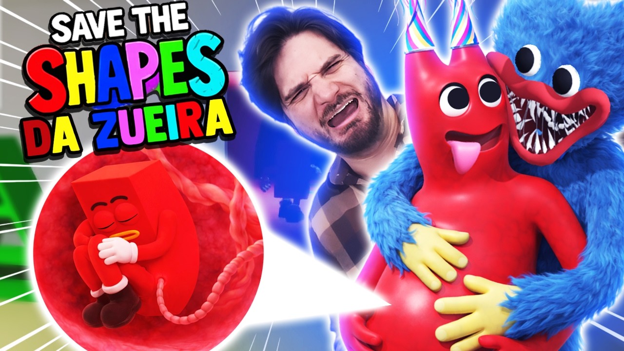 JAZZGHOST no FILHO PERDIDO de POPPY PLAYTIME e GARTEN OF BANBAN... só que 1000% MEME 🤪