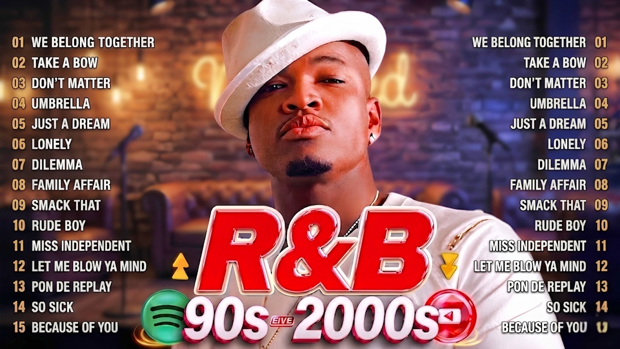 90s 2000s R&B Throwback Mix 💿 Mariah Carey, Rihanna, Akon, Nelly, Ne-Yo | Old School R&B Hits