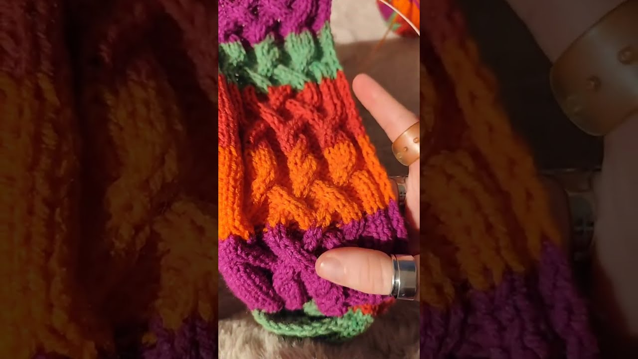 Braided Scarf Relax #short #viral #trending #foryou #like #love #knitting