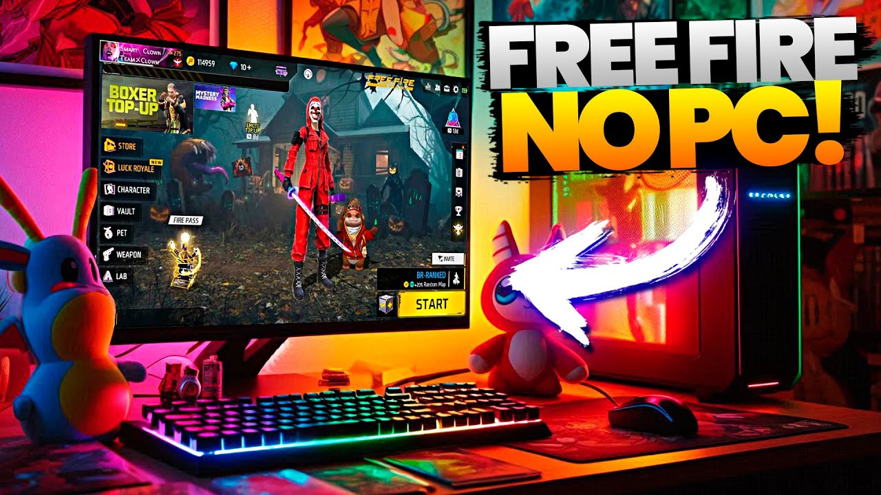 COMO JOGAR FREE FIRE NO PC F&Aacute;CIL PASSO A PASSO 2026!