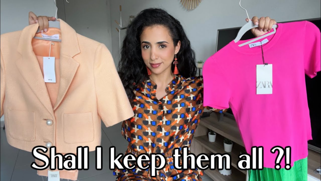 Try On Haul SPRING/SUMMER 2022 | ZARA & MANGO New In!
