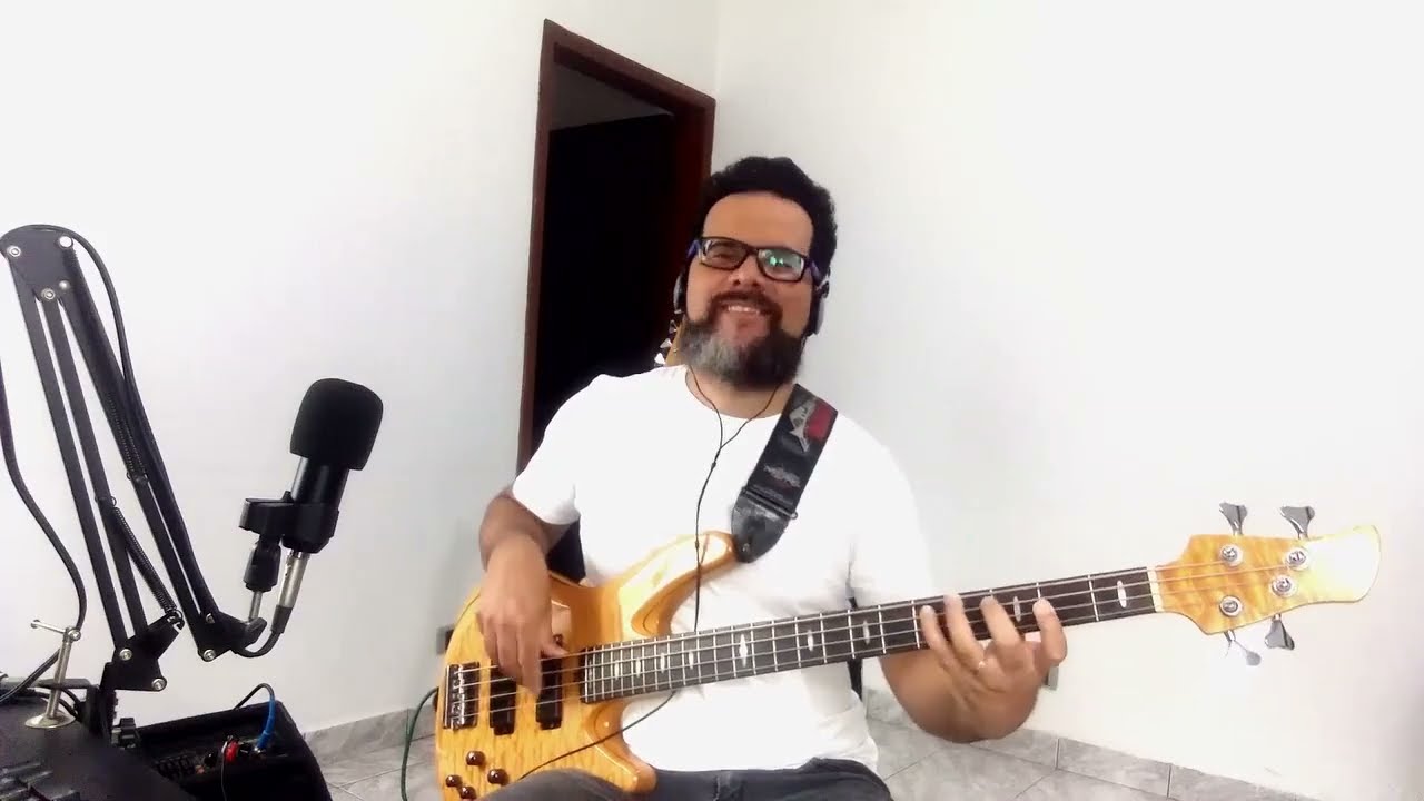 Um Pro Outro - Lulu Santos - Vídeo Aula de Contrabaixo Demonstração