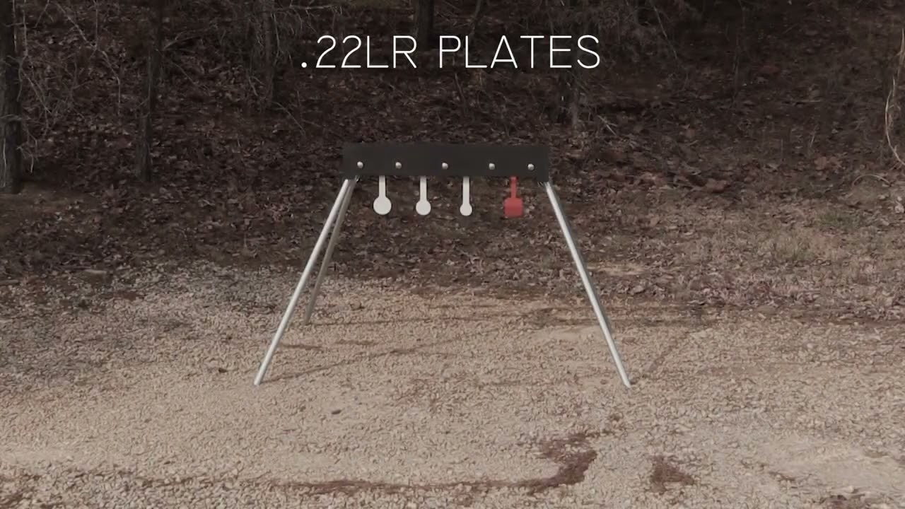 Shoot-to-Reset Plate Rack