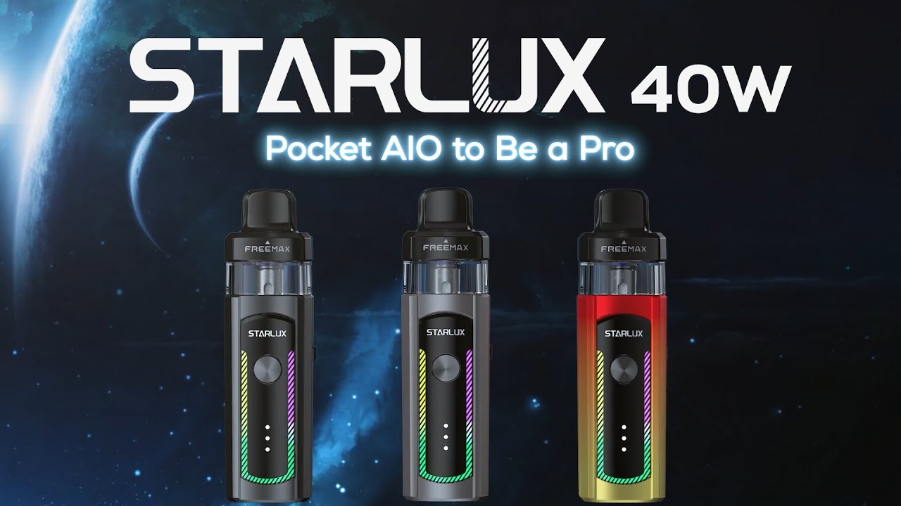 【New Arrival】Freemax Starlux 40W Kit - Pocket AIO to Be a Pro