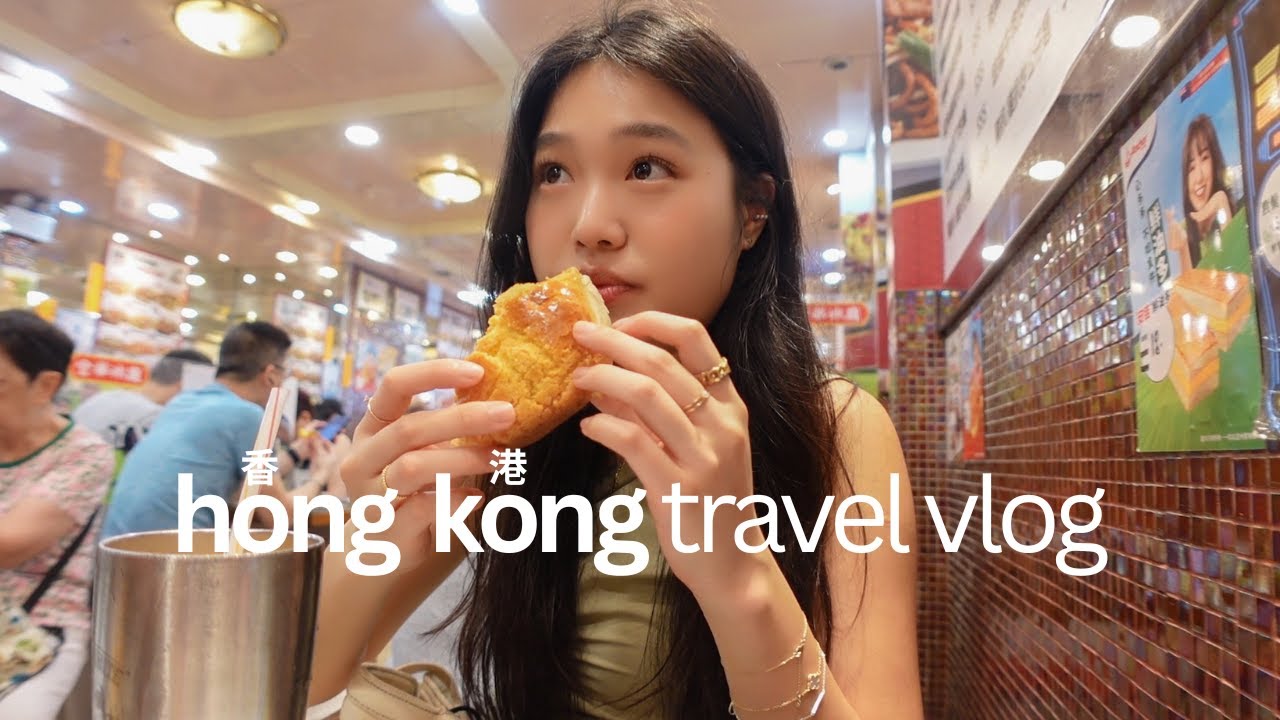 Hong Kong Travel Vlog 🇭🇰 | where to eat & what to do for a quick day trip