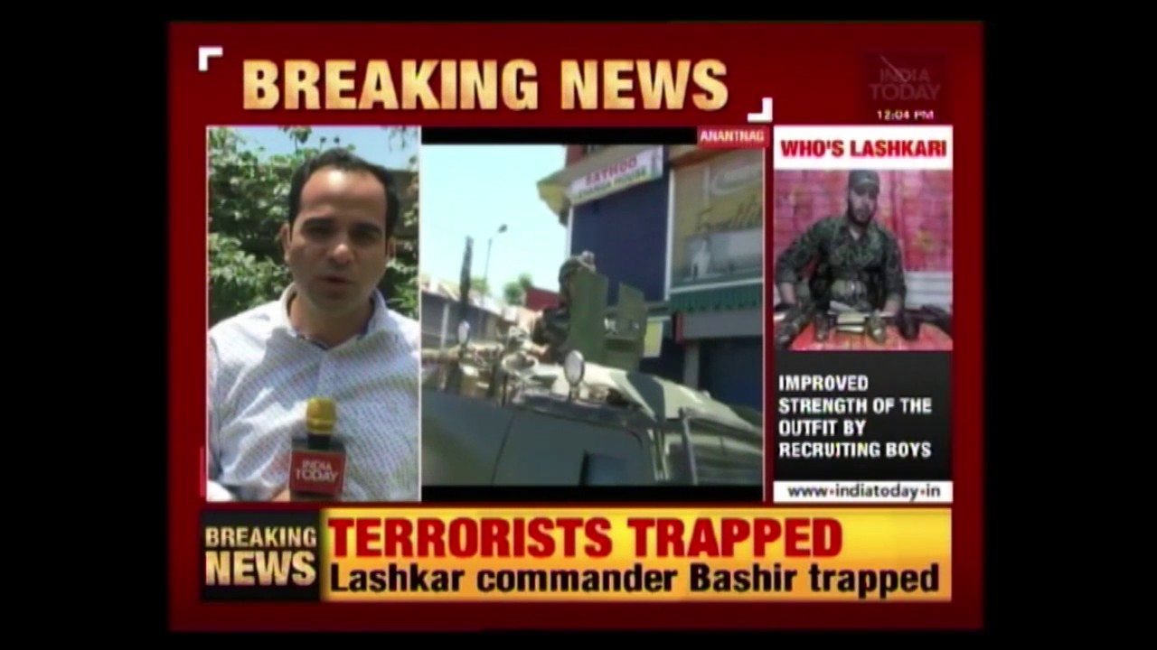 Amidst Encounter, Locals Clash With Forces At Anantnag