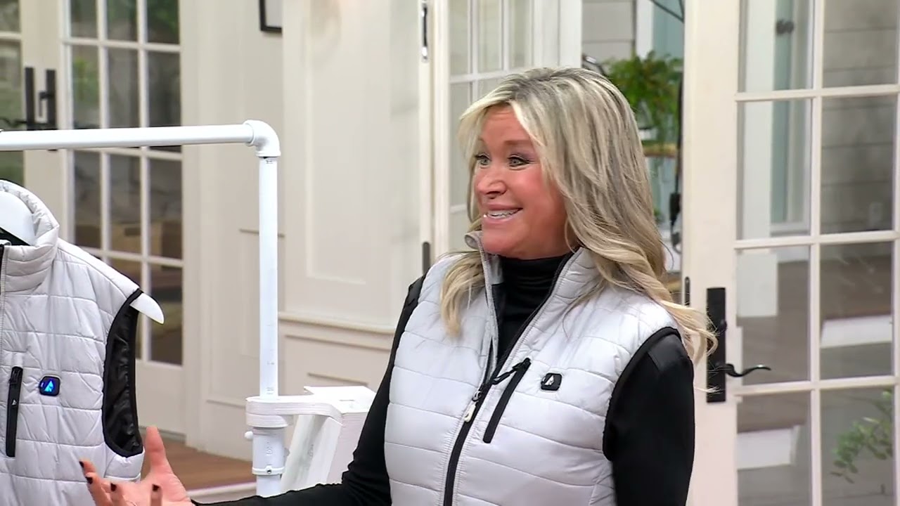 ActionHeat 5V Women's Battery Heated Insulated Puffer Vest on QVC