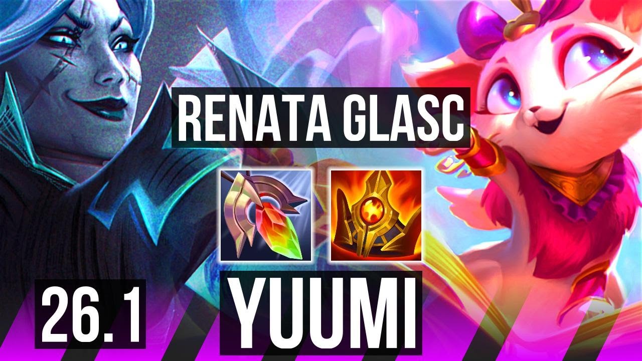RENATA GLASC & Jinx vs YUUMI & Nilah (SUP) | KR Master | 26.1