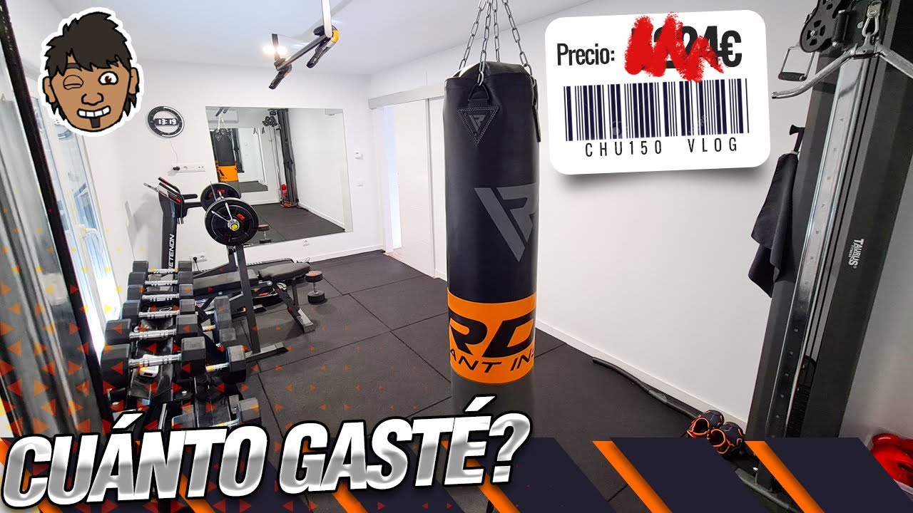 MONTÉ UN GIMNASIO EN MI CASA ¿CUANTO COSTÓ? 💪