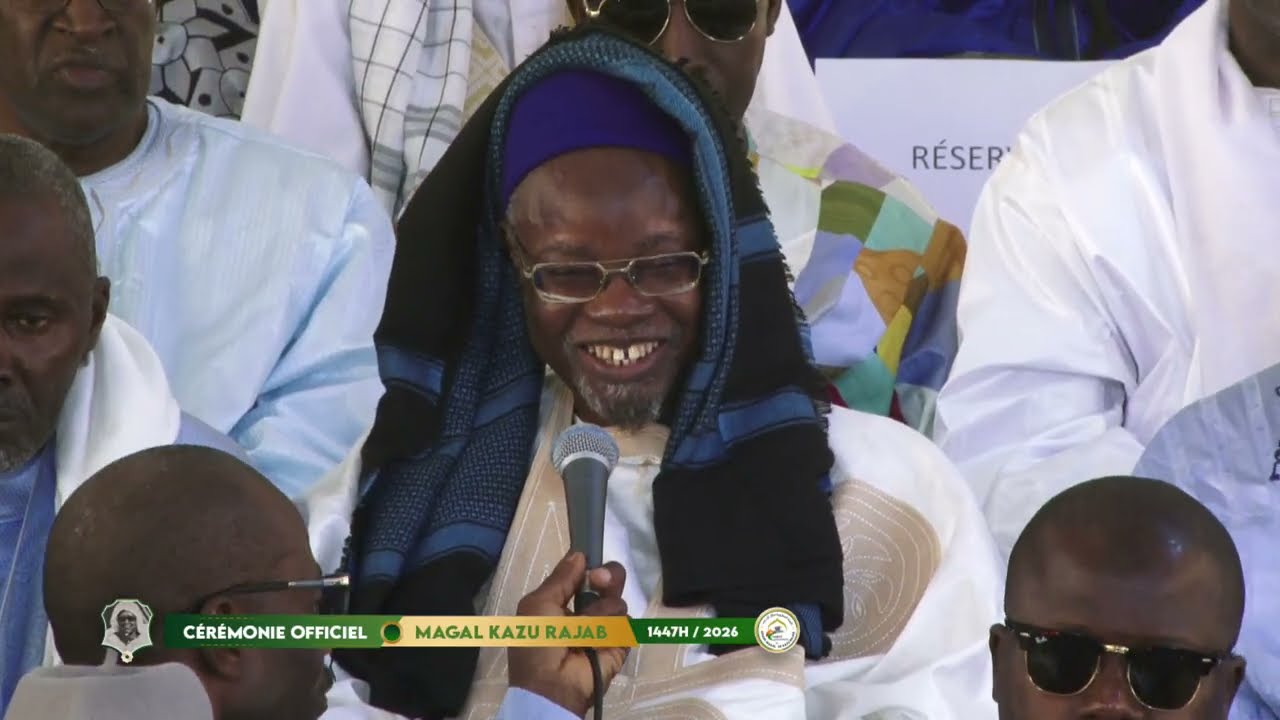 Kàdduy Serigne Moustapha Abdoul Khadr - Cérémonie officielle Magal Kazu Rajab 1447H 2026