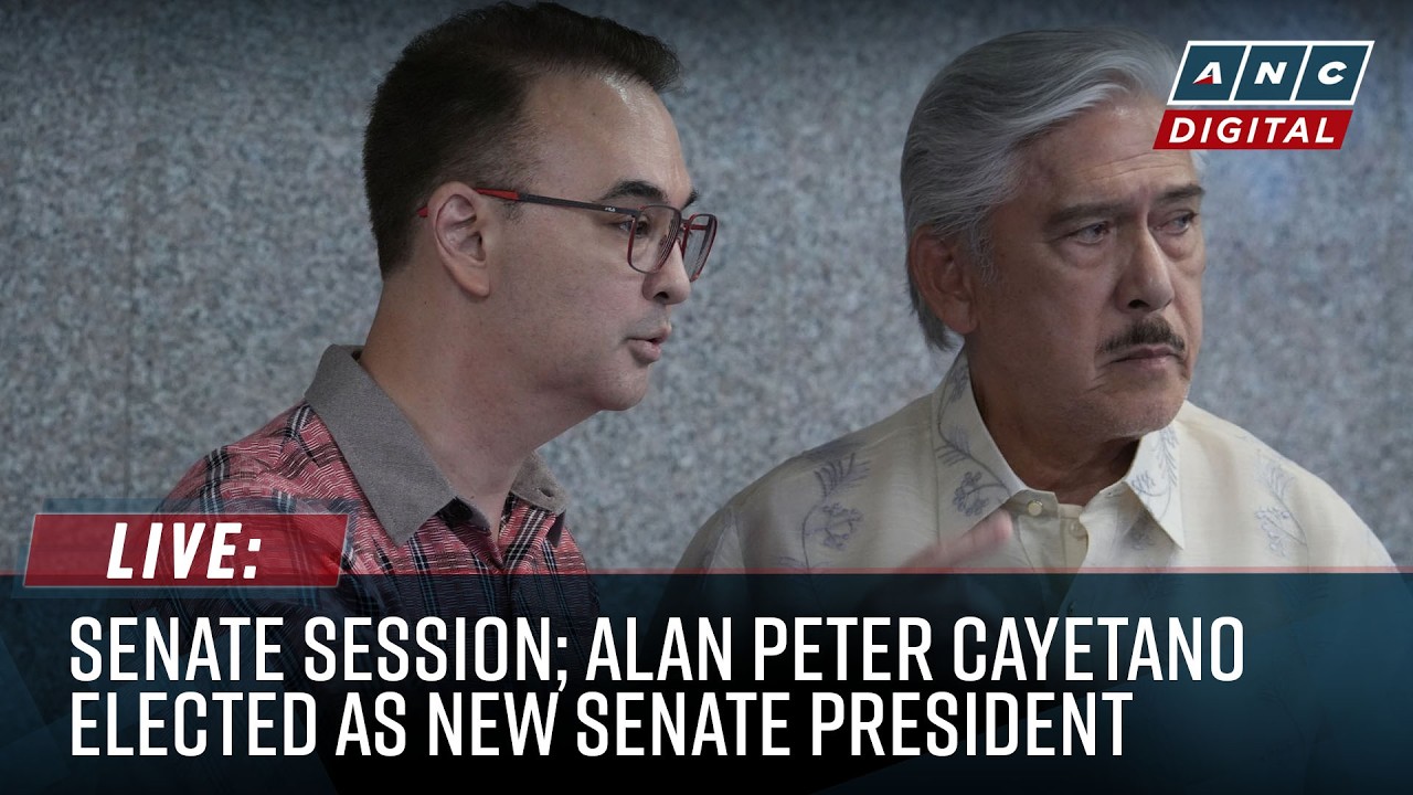 LIVE: Senate Session; Alan Peter Cayetano elected as new Senate President | ABS-CBN News