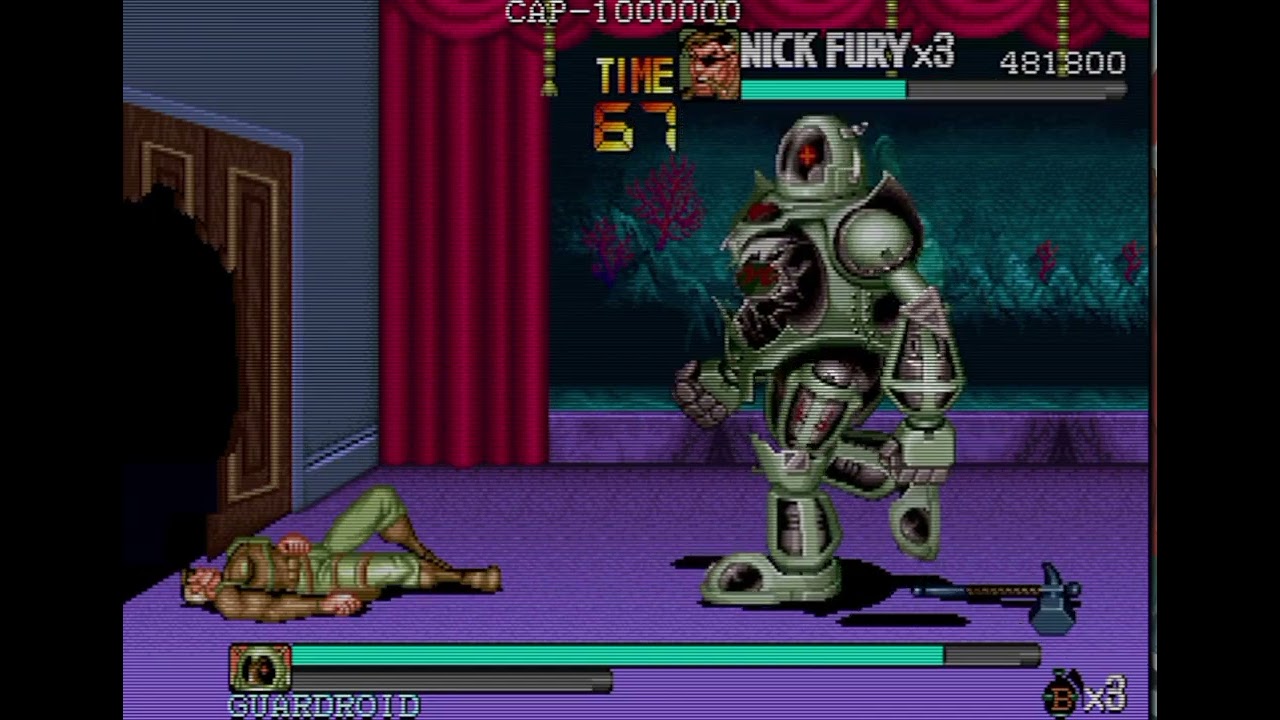 The Punisher Arcade Playthrough(Nick Fury Mode) #arcade