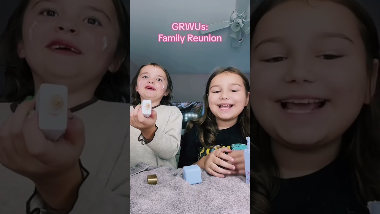 GRWUs for a family reunion #grwu #getreadywithme #skincare