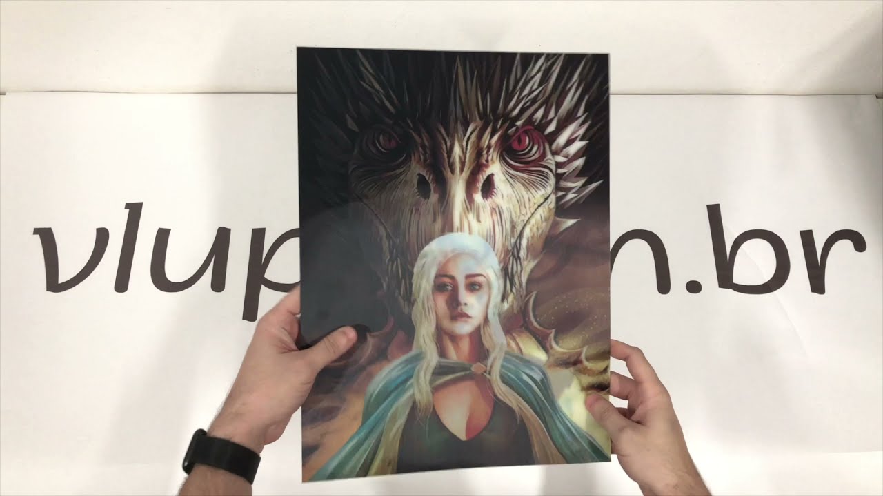 Quadro vlup 3D - Game of Thrones
