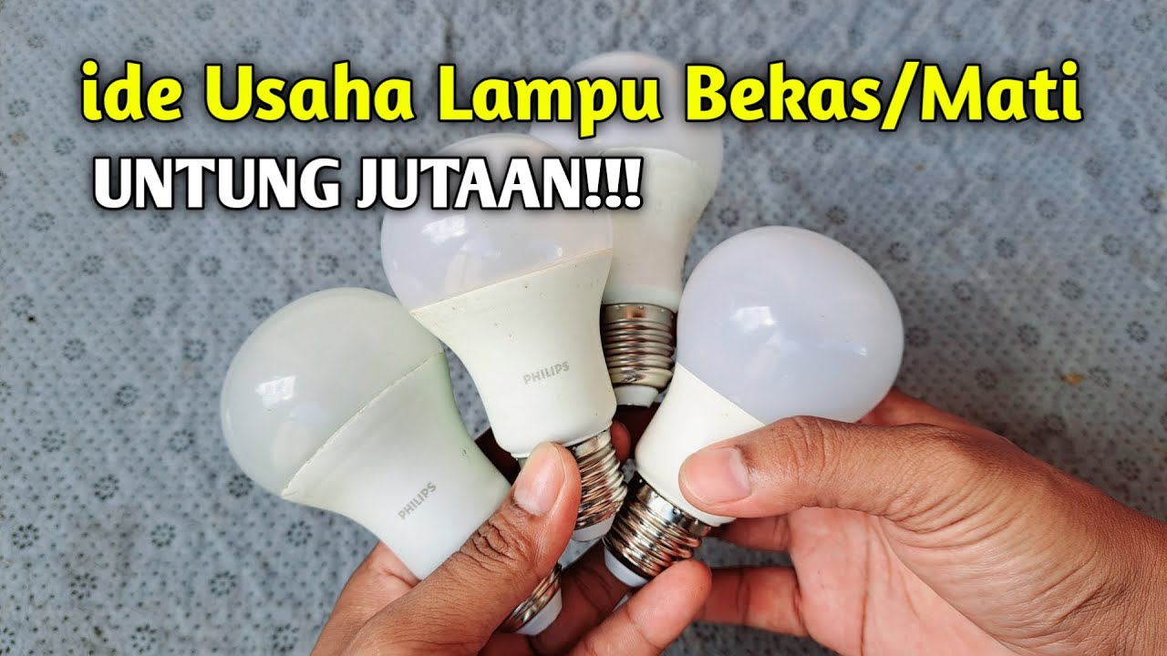 Anda Bisa Jadi Tukang Service Lampu LED Untung JUTAAN RUPIAH