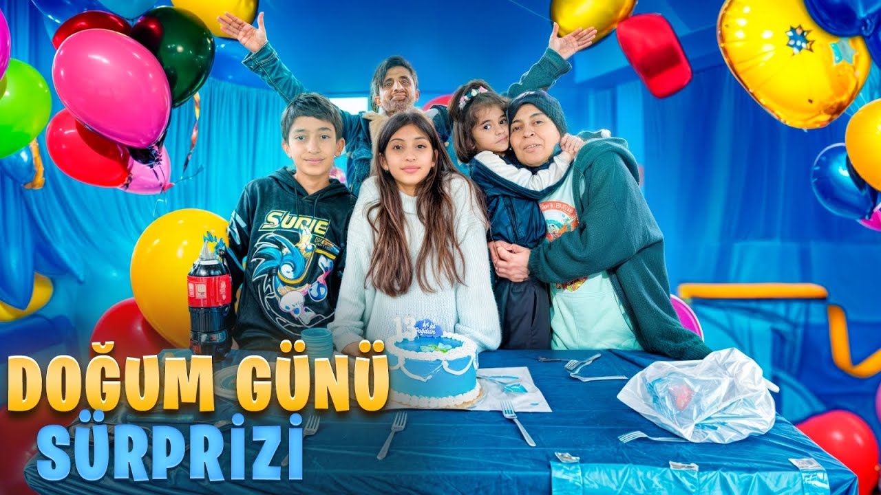 SUDEYE SÜPRİZ DOĞUM GÜNÜ PARTİSİ