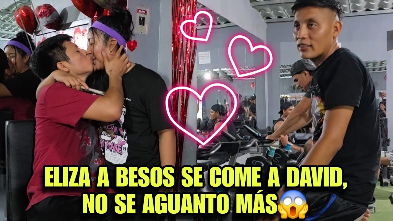 DAVID A Medio GYM Se Come A Besos A ELIZA, TEO Hasta En SH0K Quedo Al Verlos😱