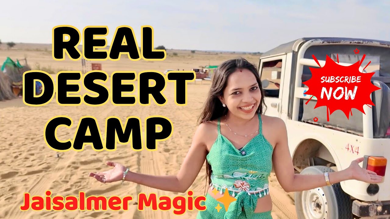 Rajasthan Diaries 🐪🔥 | રામદેવરા થી જેસલમેર | ડેઝર્ટ કેમ્પ, કેમલ રાઈડ & Folk ડાન્સ અનુભવ