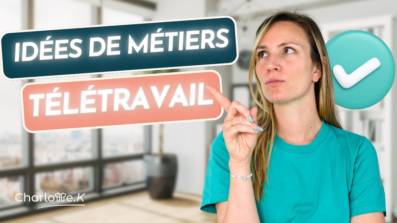 7 idées de métiers en télétravail