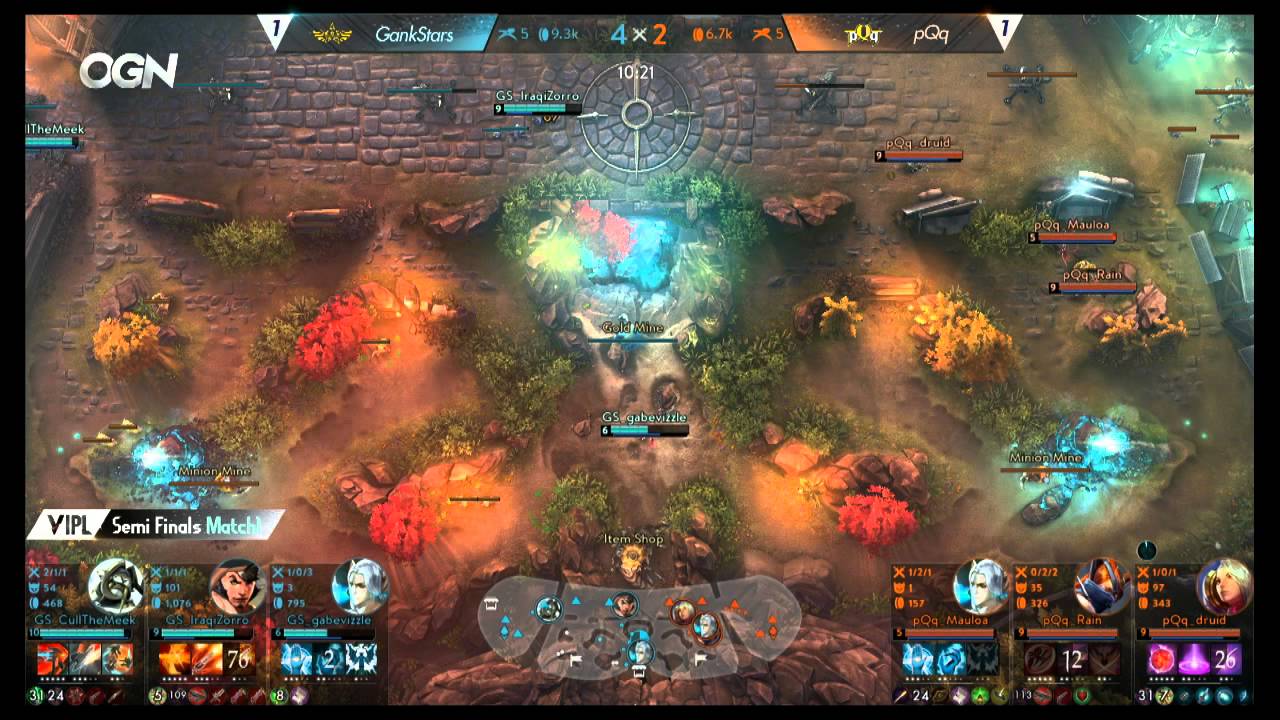GankStars vs. pQq - Game 3 - Semi Finals - Vainglory International Premier League