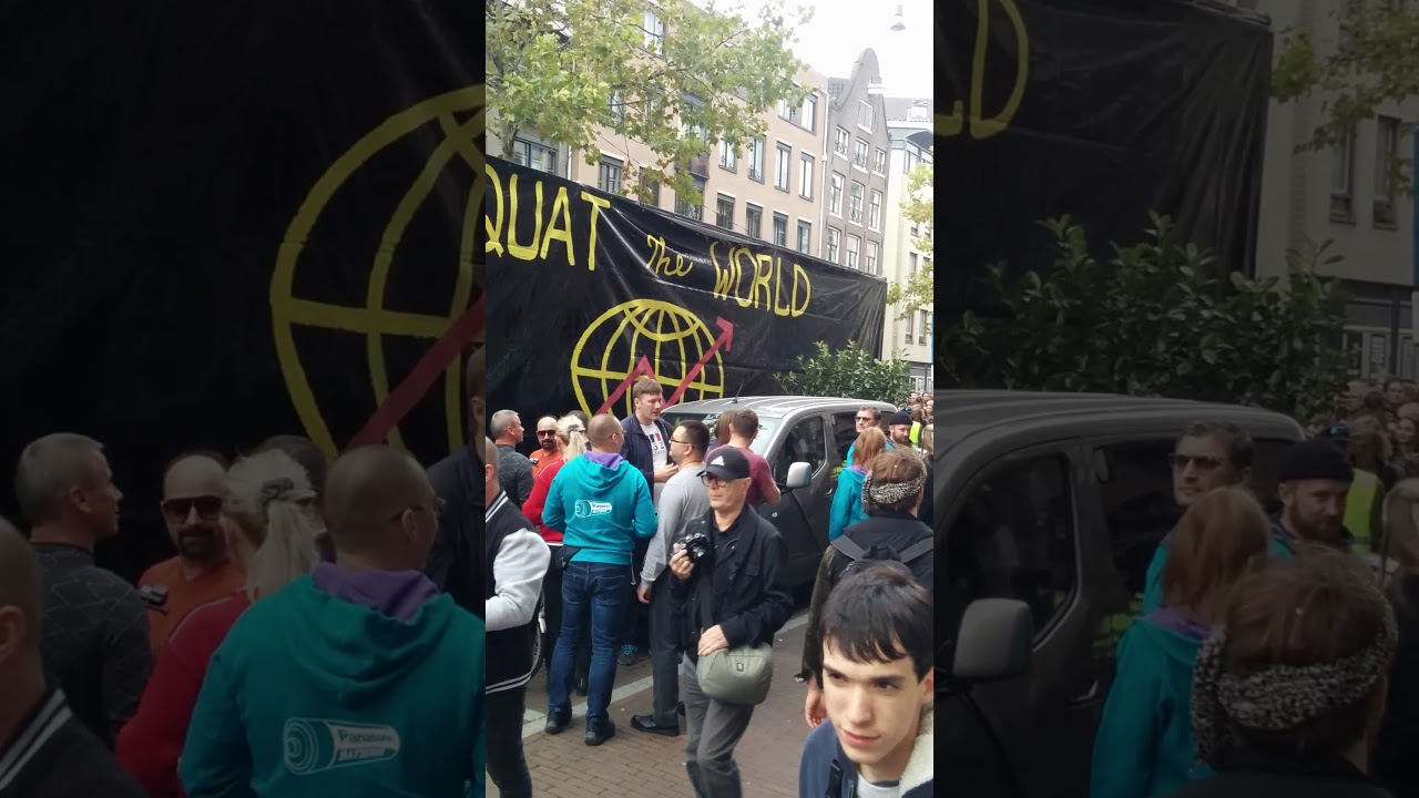 A.D.E. parade Amsterdam 2019 Spuistraat
