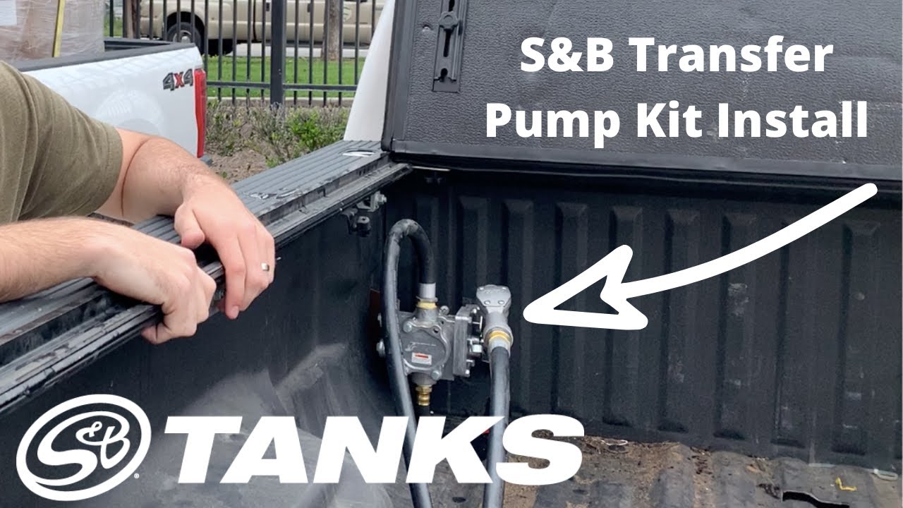 S&B Tanks: Transfer Pump Kit Install