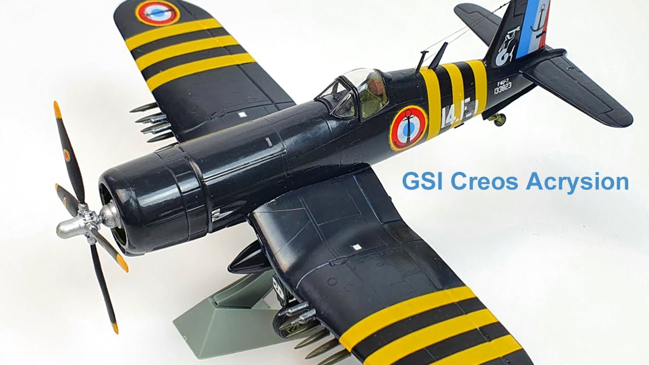 Vought F4U-7 Corsair French Navy (1/72 Scale Model) #14