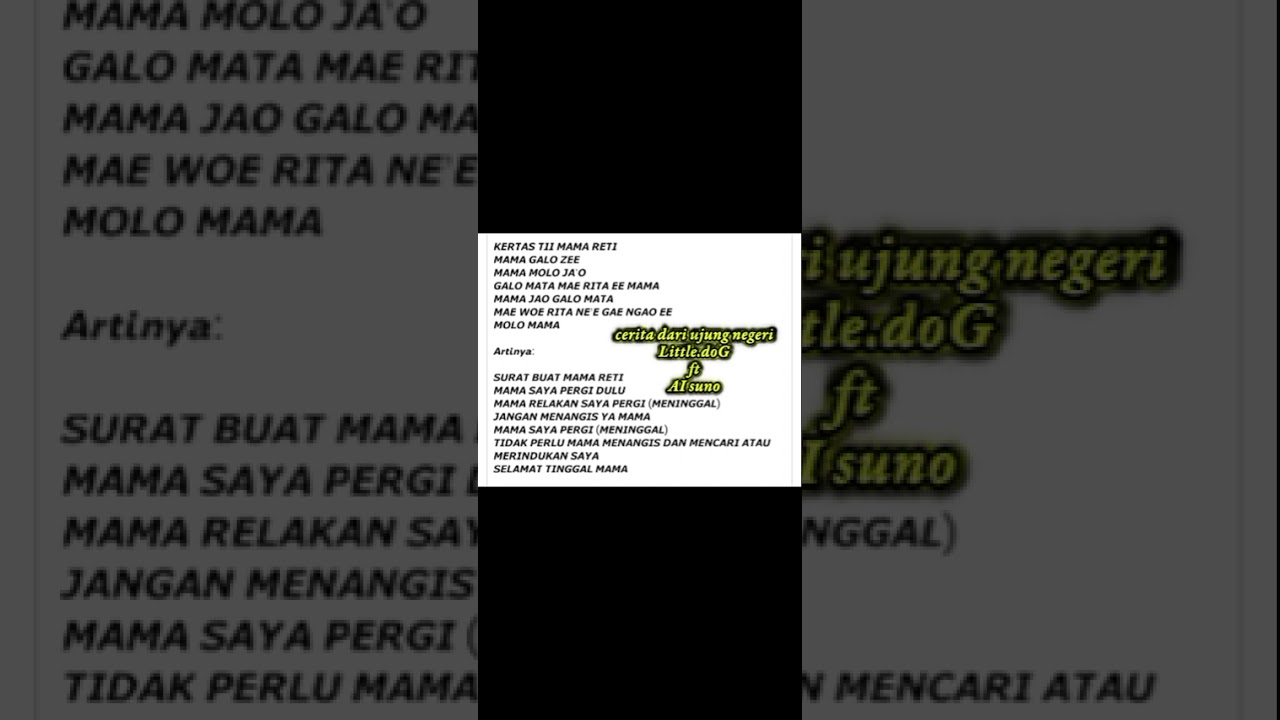 Cerita dari ujung negeri 