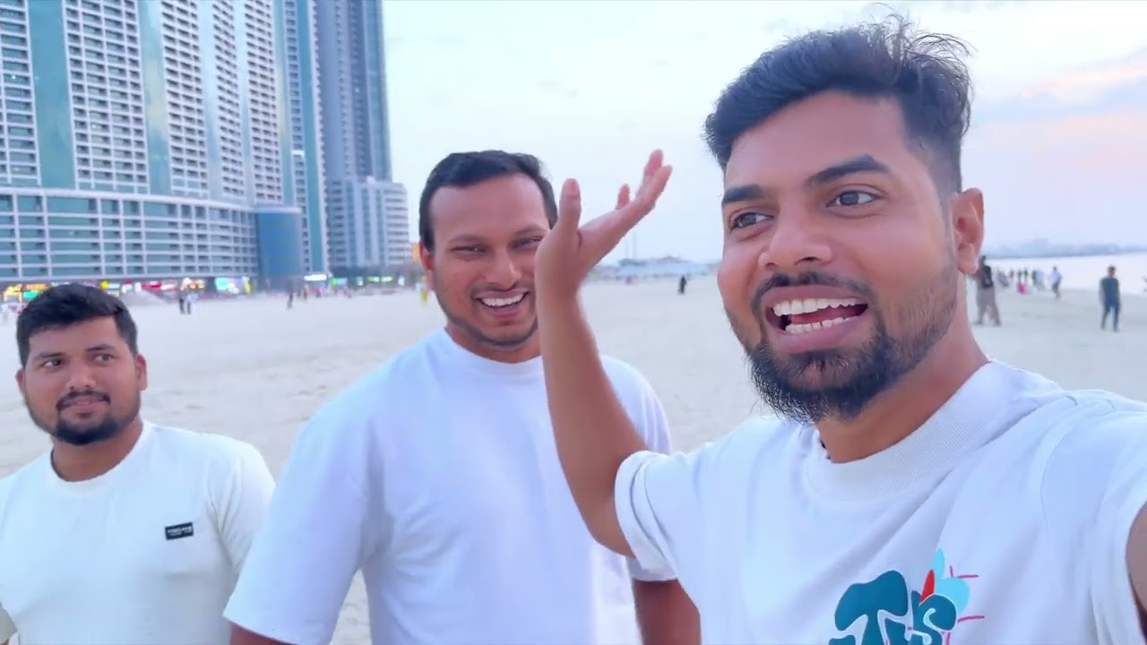 Dubai Explore Vlog 🌊 | Ajman Corniche Sea View 😍 | City & Beach Experience