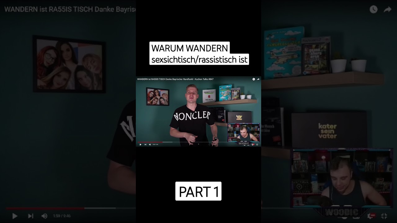 Warum Wandern Rassistisch ist Part 1 #woody #woodic #Kultur #gesellschaften #gez #short #shorts
