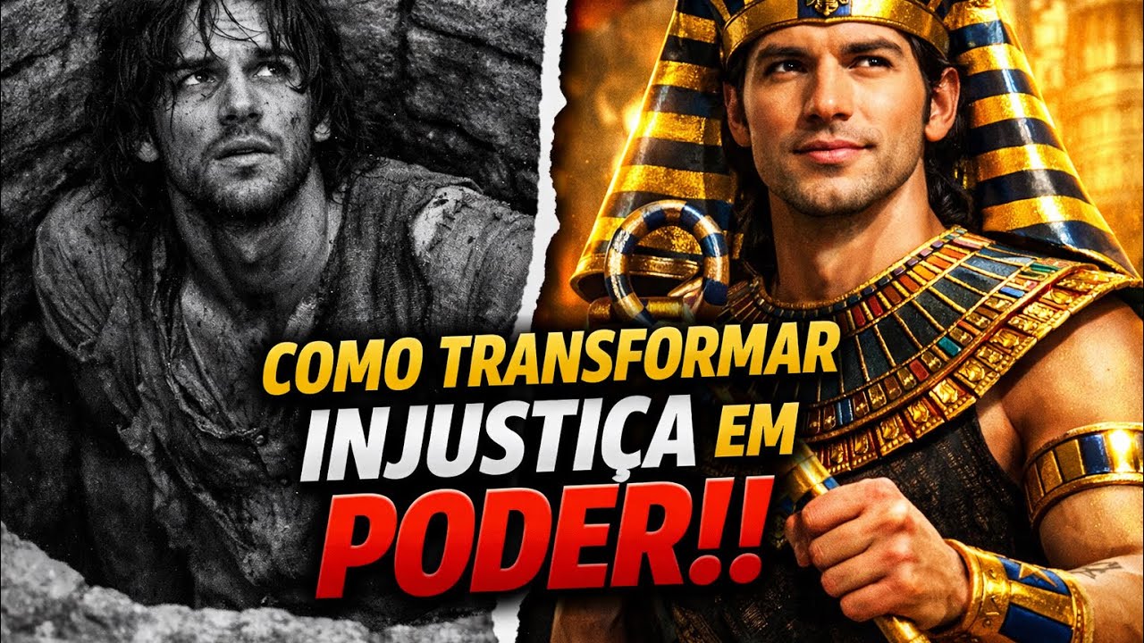 COMO TRANSFORMAR INJUSTIÇA EM PODER!! - A HISTÓRIA DO JOSÉ DO EGITO