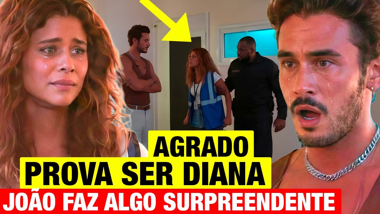 CORAÇÃO ACELERADO: SÁBADO 24/01 Agrado PROVA pra João Raul que é a DIANA! ele faz ALGO SURPREENDENTE
