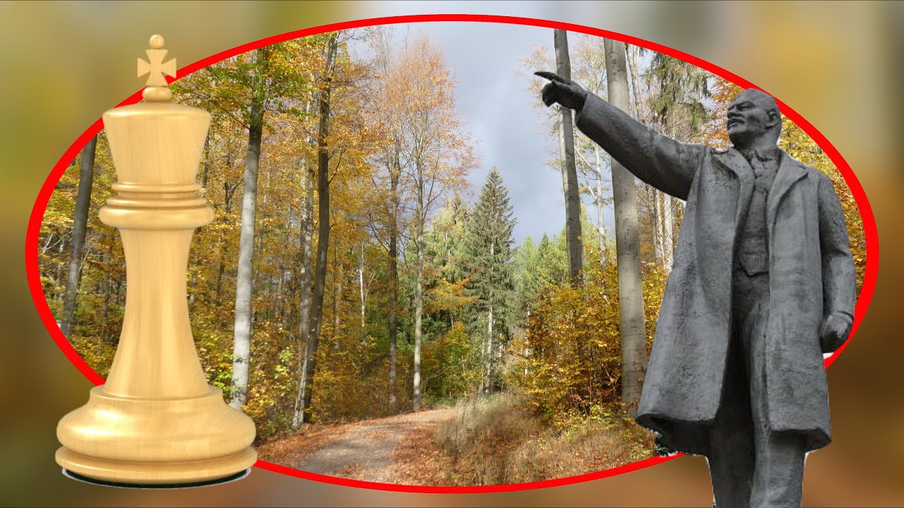 Was hat der Schachk&ouml;nig mit Lenin zu tun?  (Unterwegs im R&ouml;thenbacher Wald)