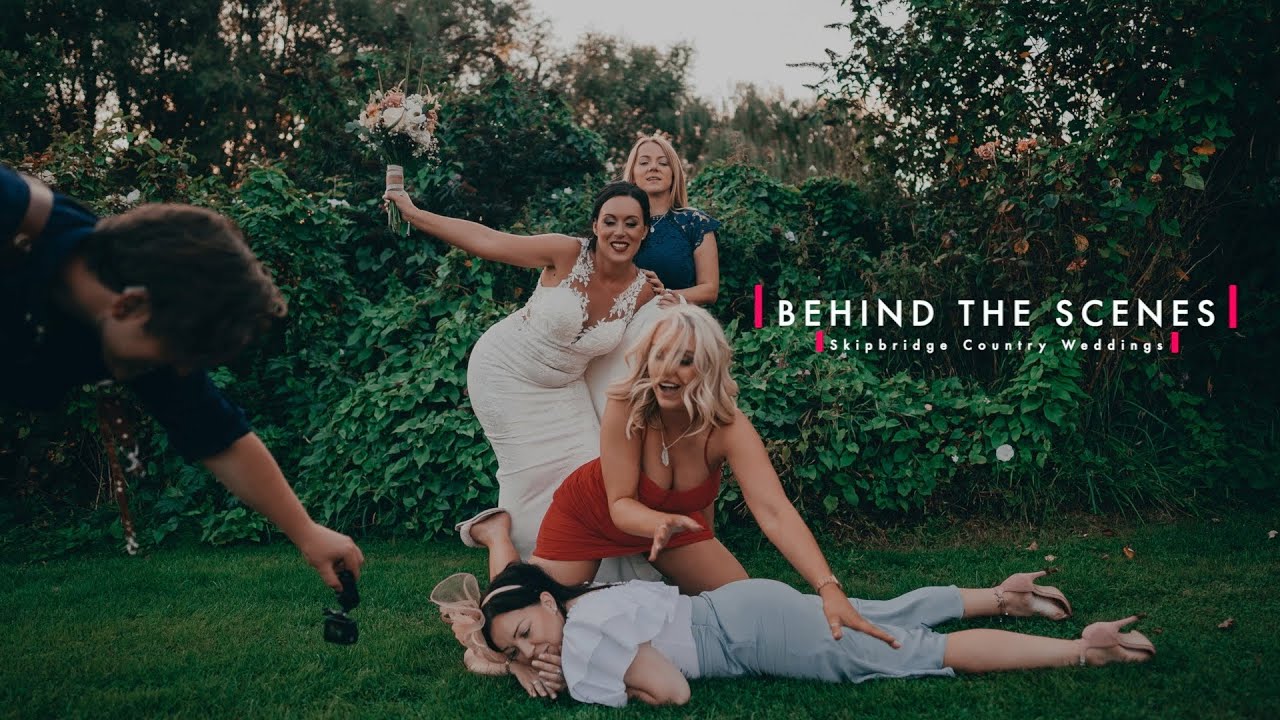 Skipbridge Country Weddings | Behind The Scenes | Rebecca & James Wedding