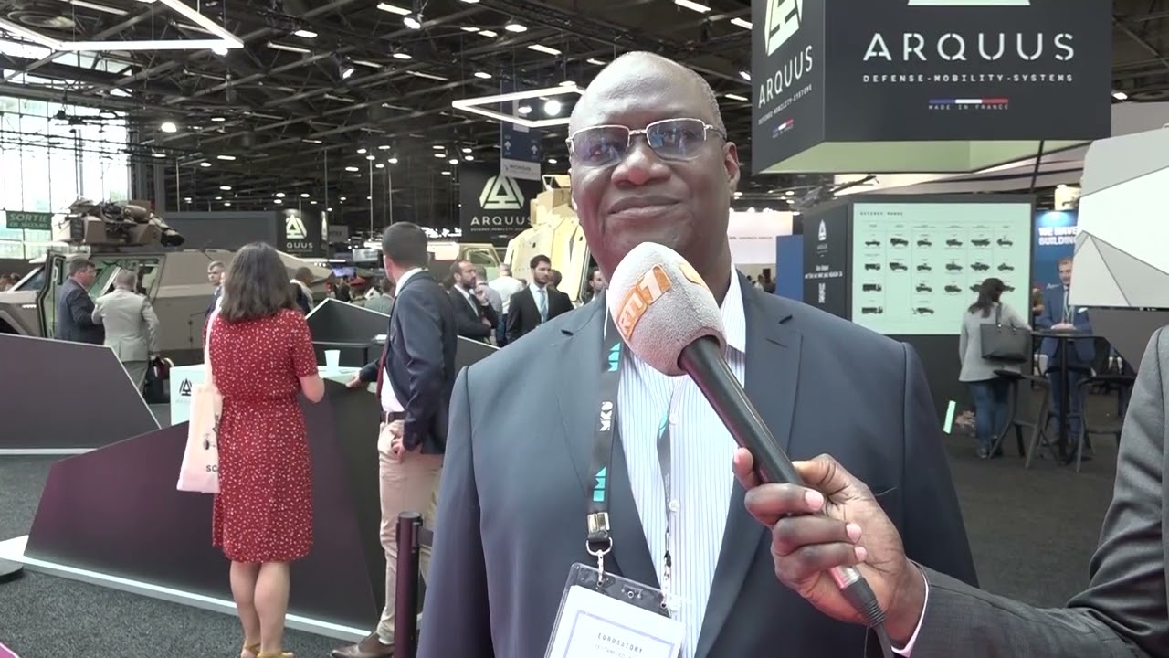 Le Ministre d’Etat, Ministre de la Défense Téné Birahima participe à Eurosatory 2022 en France