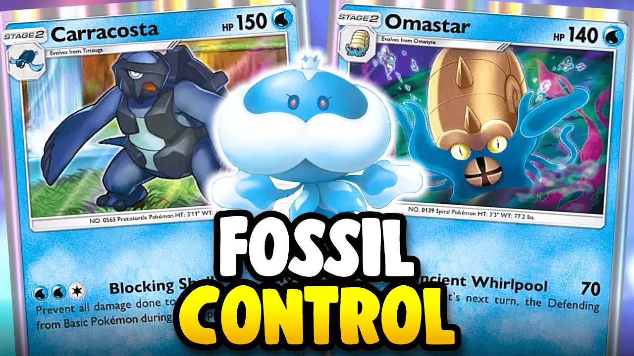 Dual Water Fossils Deck Is FINALLY Here! Carracosta & Omastar Deck