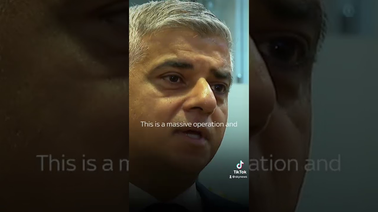 London Mayor Sadiq Khan on massive security operation around Queen's funeral