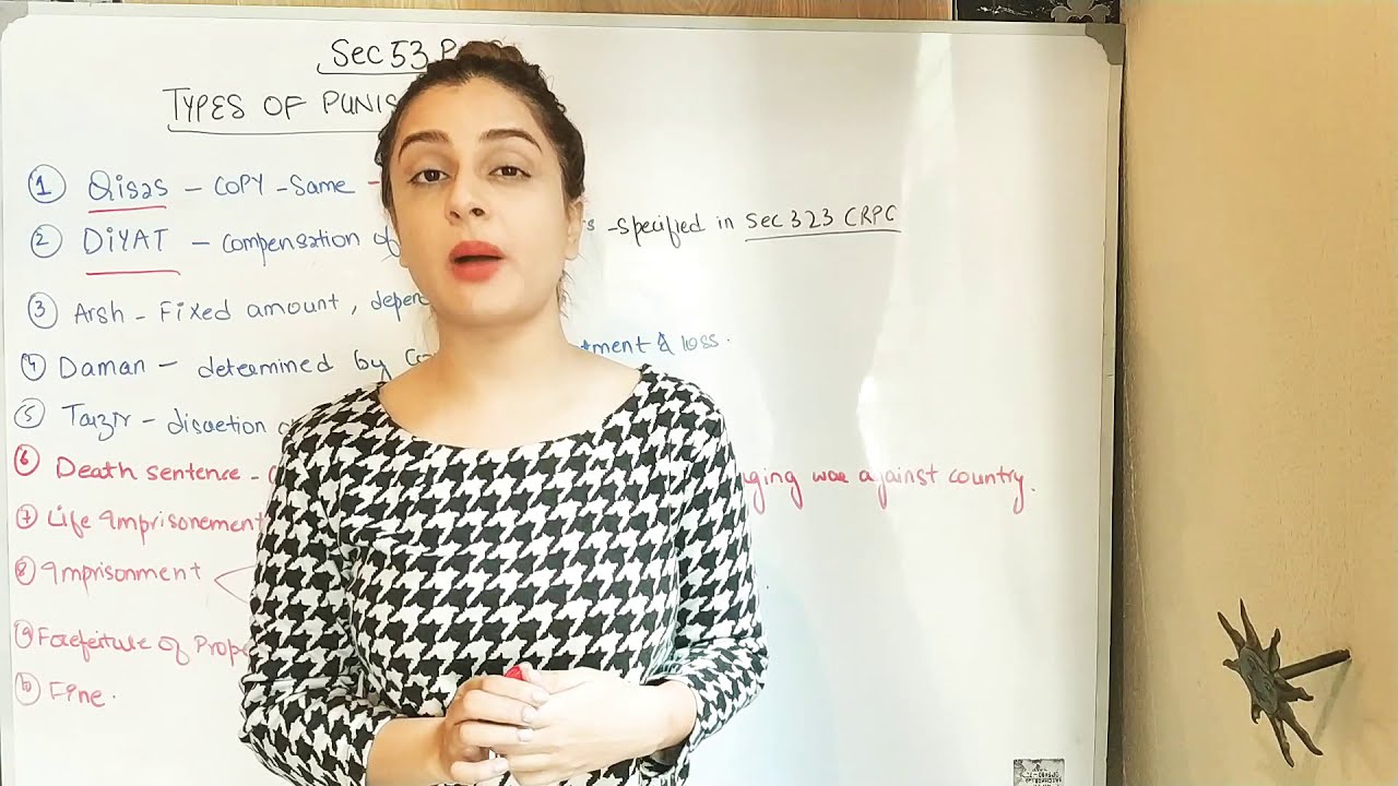 PUNISHMENT UNDER PAKISTAN PENAL CODE SECTION 53 OF PPC