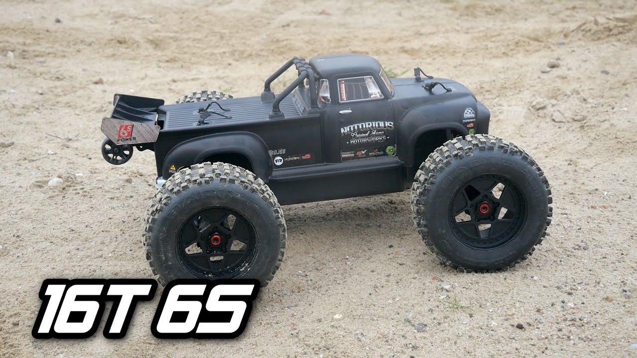 Arrma Notorious V5 -1/8th Scale Stunt Truck auf 6s [German]