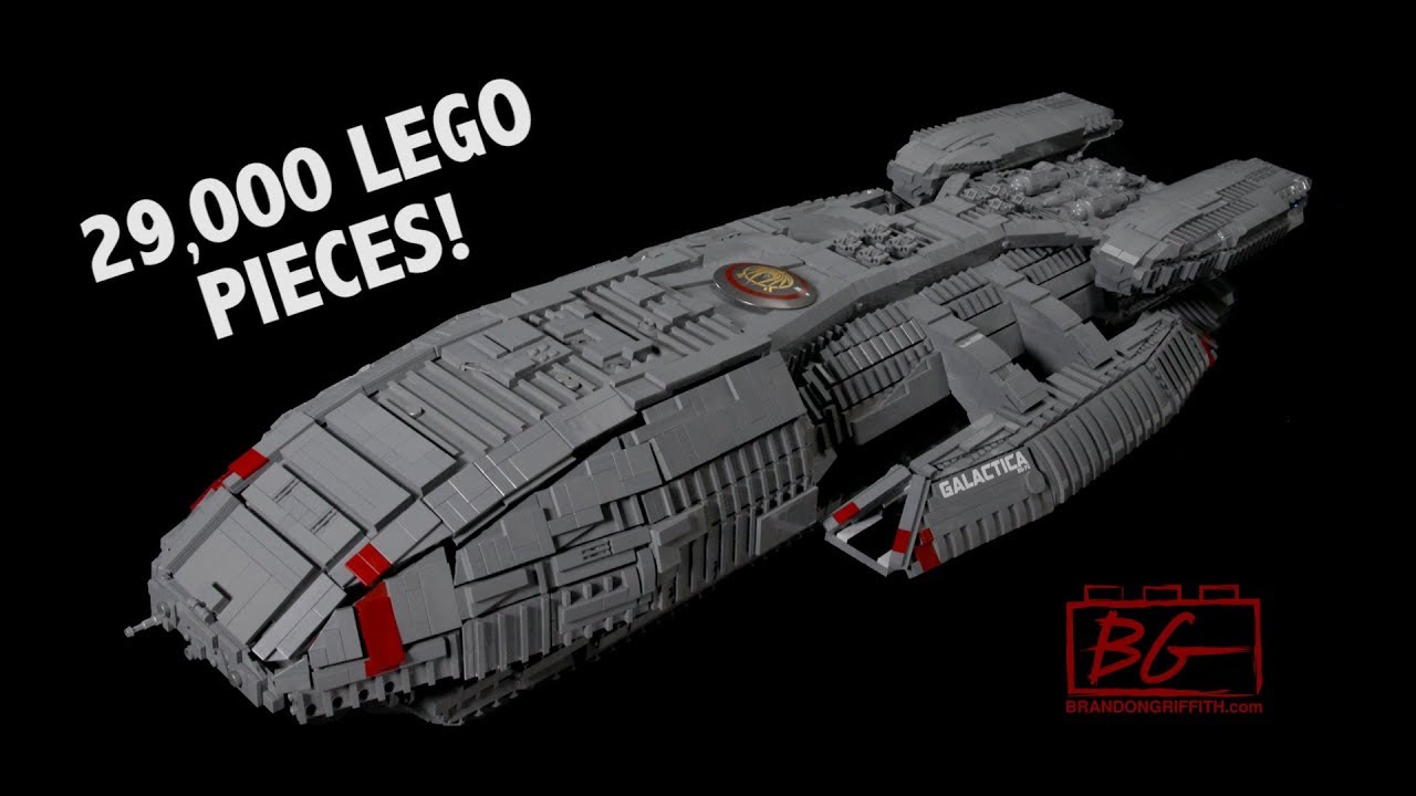 LEGO Battlestar Galactica BSG-75 Spaceship | BrickCon 2018
