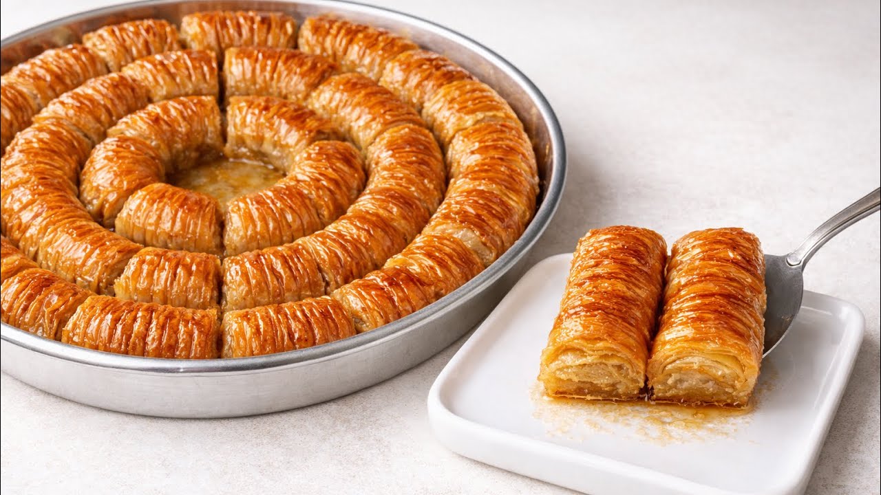 Bu tatlını yapımına herkes hayran kaldı yiyenler tarif istedi cevizli çıtır baklava tarifi 