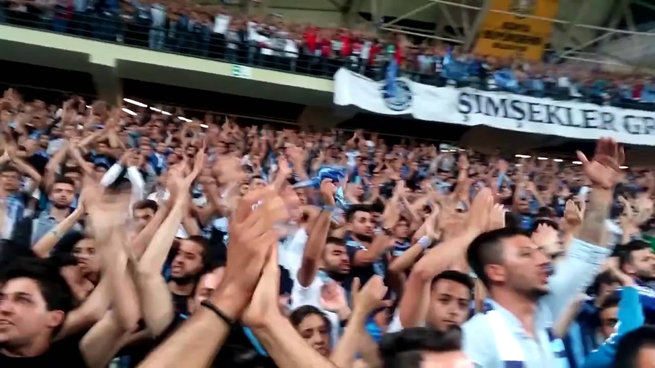 Adana Demirspor - Alanyaspor Play Off Final Maçı Tribün Videosu